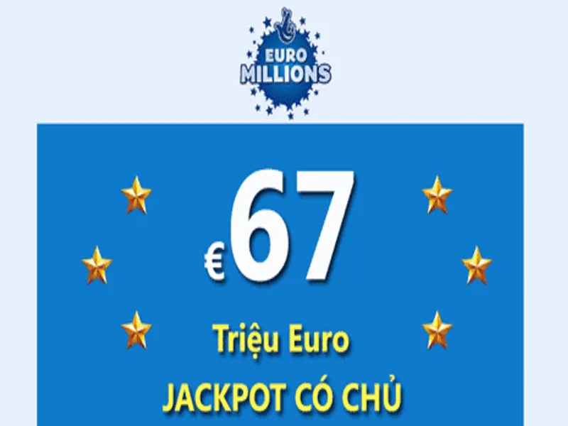 Cấp độ giải thưởng và phần trăm phân phối xổ số EuroJackpot